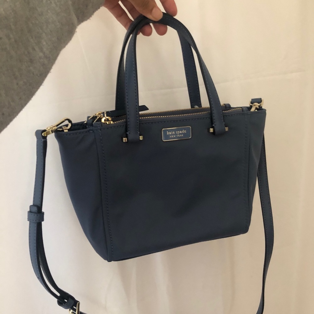 Blue Kate Spade Cross Body Bag